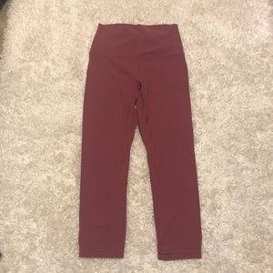 Lululemon Align Pant Crop 21” in rare color